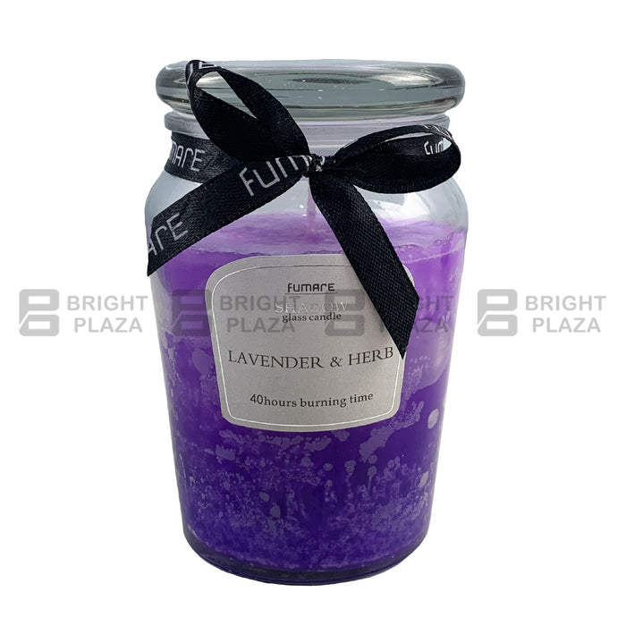 40 Hours Scented Candle in Glass Jar With Lid Cup Candles Weddings Gift Home Décor