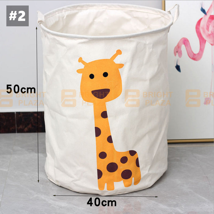 Collapsible Laundry Hamper Basket Storage Clothes Bag Washing Bin Toy Organiser