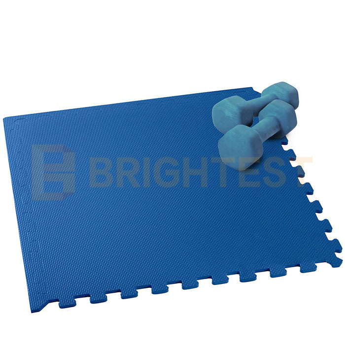12PCS Interlocking Foam Flooring Heavy Duty Eva Mats Tiles Gym Garage Kids Puzzle