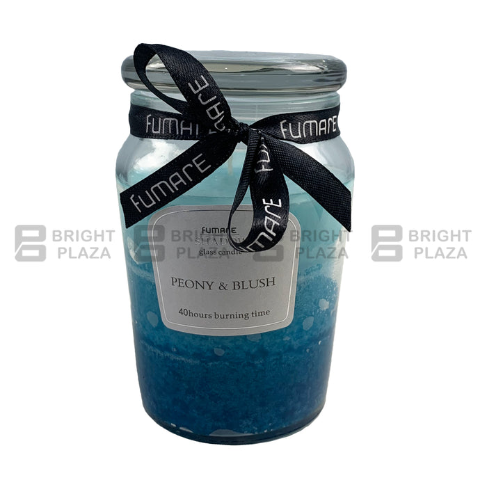40 Hours Scented Candle in Glass Jar With Lid Cup Candles Weddings Gift Home Décor