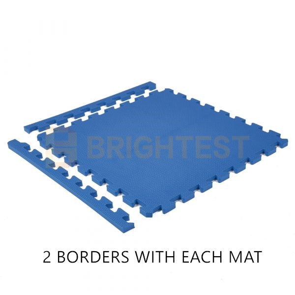 12PCS Interlocking Foam Flooring Heavy Duty Eva Mats Tiles Gym Garage Kids Puzzle