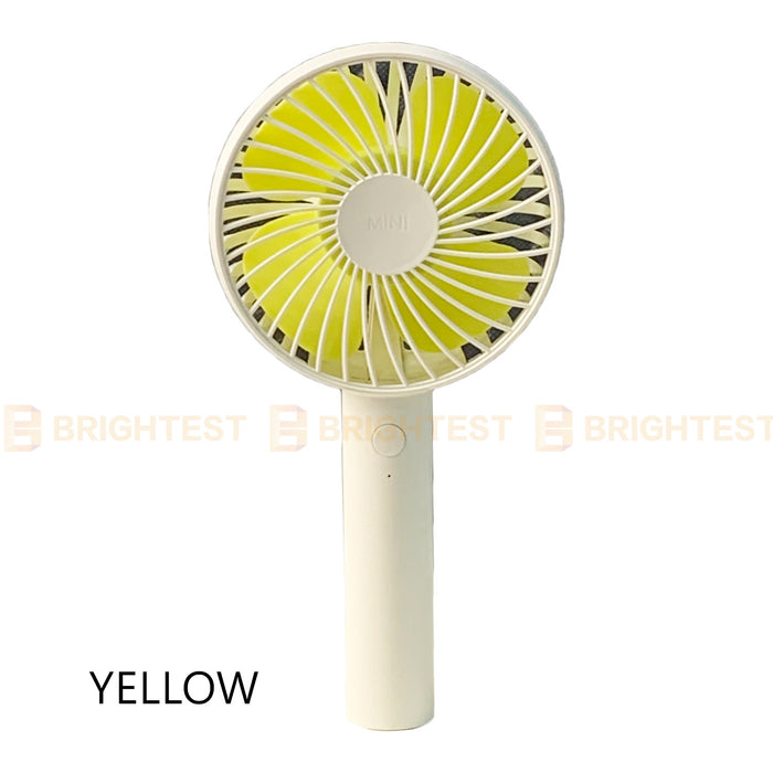 Portable Hand Held Fan USB Rechargeable Electric Fans Desktop Cooler Outdoor Home
