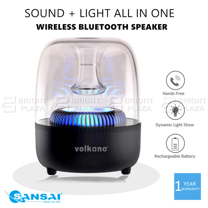 Portable Wireless Bluetooth Speaker Stereo Loud Music FM Radio TWS USB LED Lights
