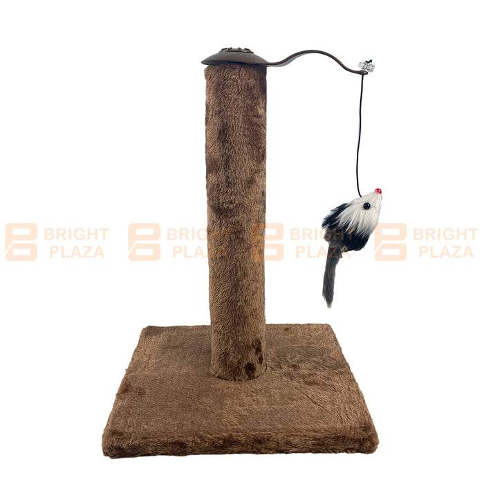 Pet Cat Kitten Scratching Post Tree with Mouse Pole Scratcher Scratch Toy Climb 40cm