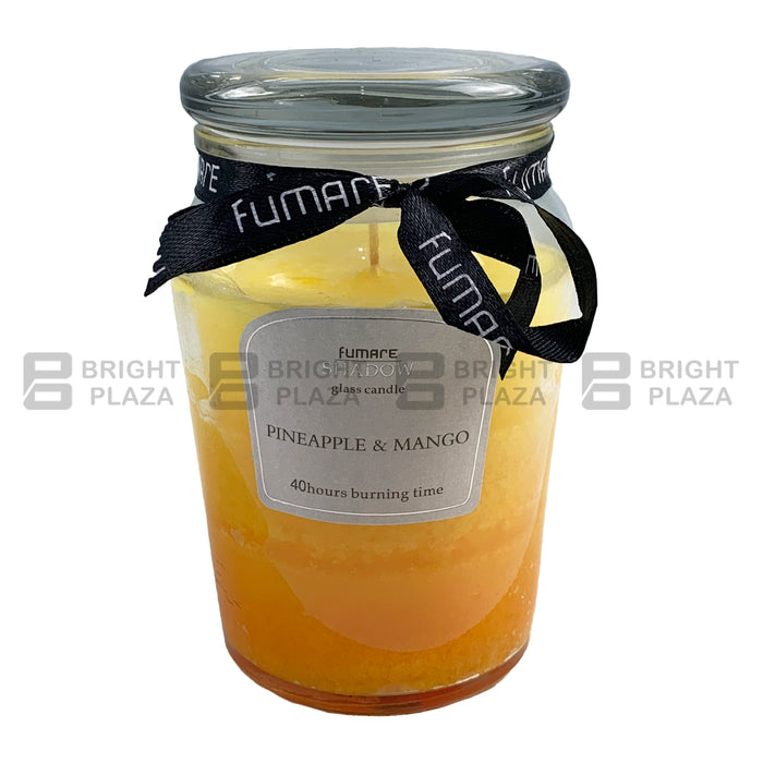 40 Hours Scented Candle in Glass Jar With Lid Cup Candles Weddings Gift Home Décor