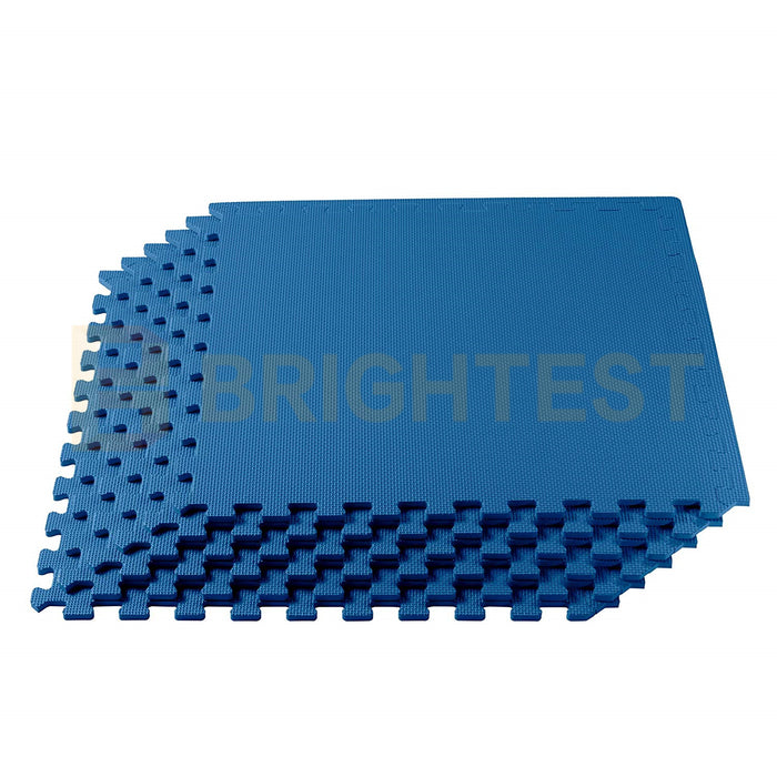 12PCS Interlocking Foam Flooring Heavy Duty Eva Mats Tiles Gym Garage Kids Puzzle