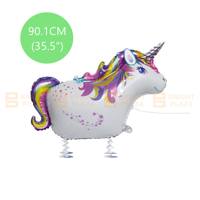 Large Foil Balloon Kids Birthday Party Jumbo Balloons Decoration Unicorn Animal Llama