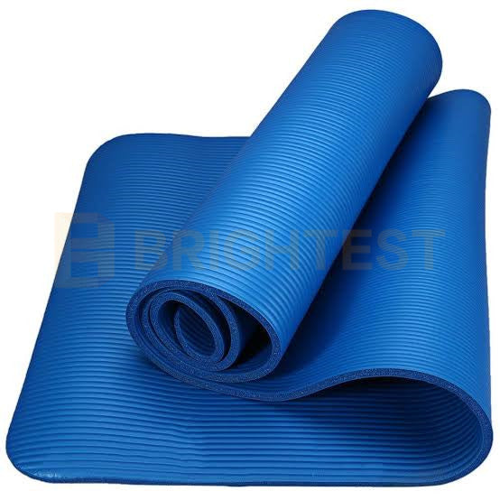 Thick Yoga Mat Pad Foam NBR Non-Slip Exercise Fitness Pilates Gym Durable Carry Strap