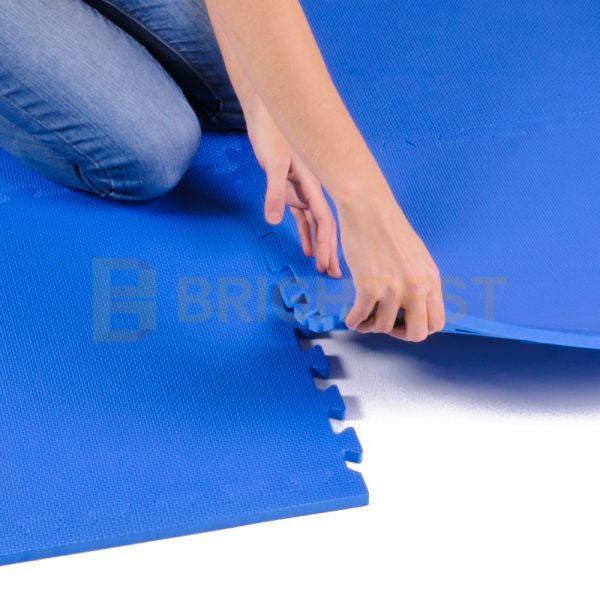 12PCS Interlocking Foam Flooring Heavy Duty Eva Mats Tiles Gym Garage Kids Puzzle