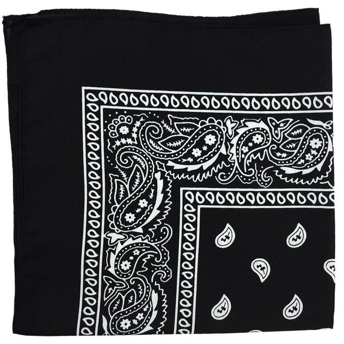 30PCS BANDANA Paisley Head Wrap 100% Cotton Bandanna Scarf Headwrap Durag