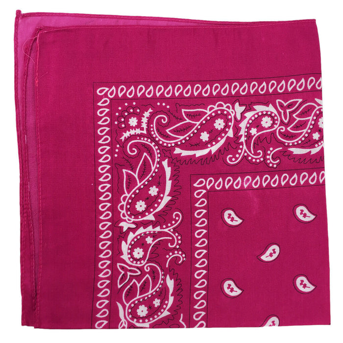 30PCS BANDANA Paisley Head Wrap 100% Cotton Bandanna Scarf Headwrap Durag