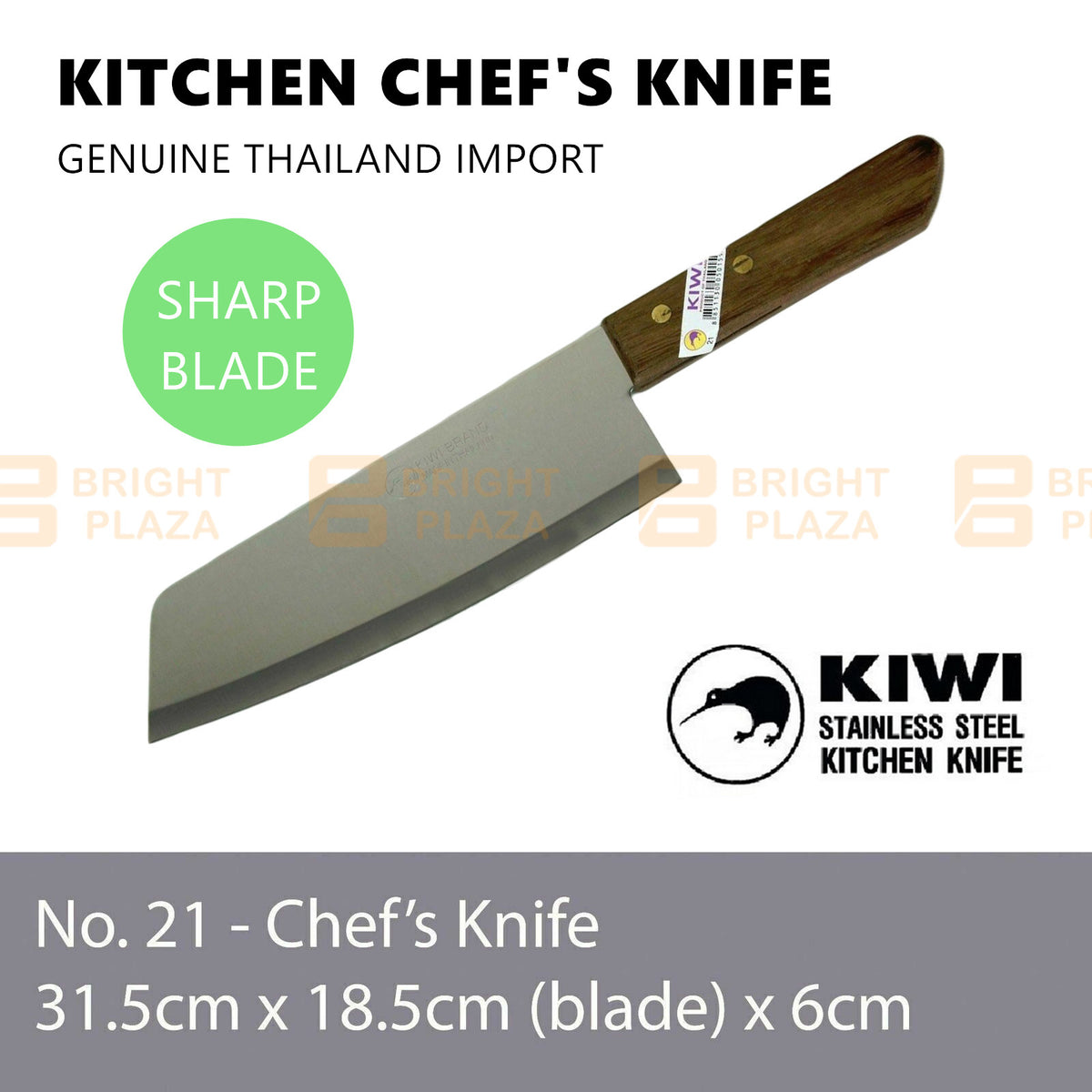 KIWI KNIFE Kitchen Chef Knives Stainless Steel Blade - NO. 171 172 173 21  22 288