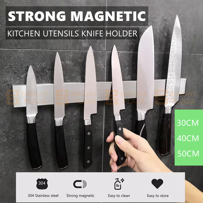 Powerful Magnetic Knife Strip or Magnetic Knife Holder Kitchen Wall Mount  Rack for Knives,Garage & Workshop Tools Wall Rack 