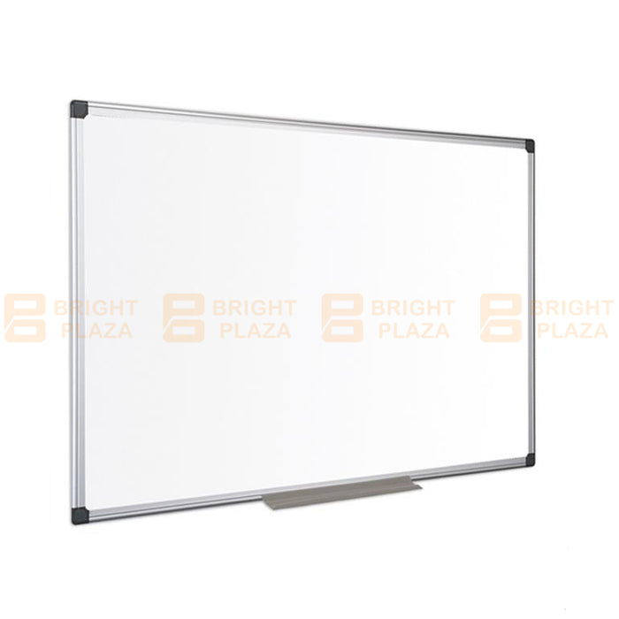 Magnetic Whiteboard Home Office Board Aluminium Frame Wall Message White