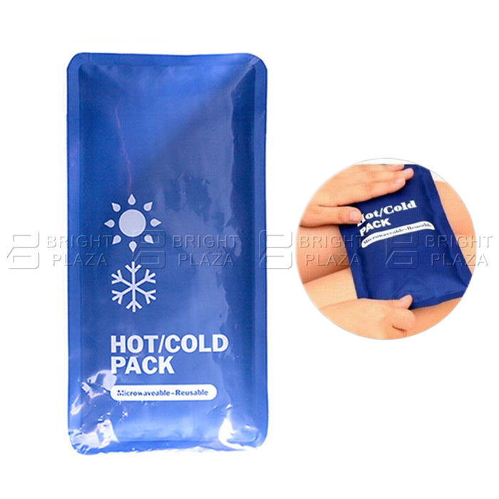 2 x Microwaveable Reusable Hot And Cold Pack Ice Gel Packs Heat Warm Cool Ice Aid