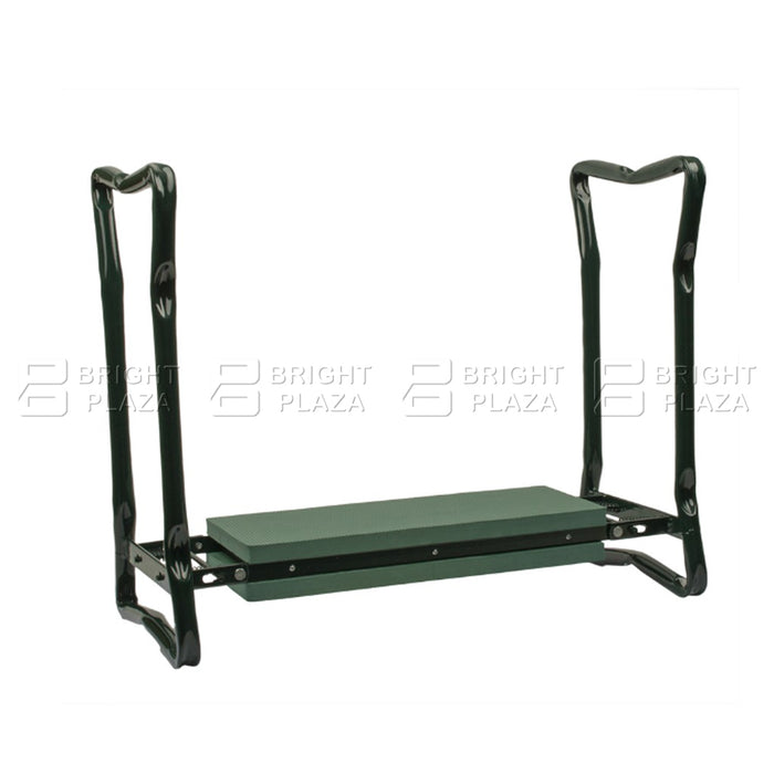 Garden Kneeler & Seat Stool Tool Outdoor Bench Foam Knee Pad Foldable Chair Portable