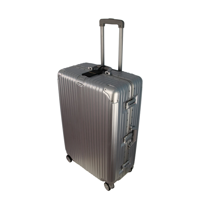 Aluminium Frame Hardcase Suitcase Medium 26” Travel Bag Luggage Trolley Light