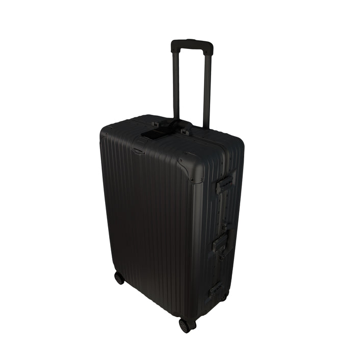 Aluminium Frame Hardcase Suitcase Medium 26” Travel Bag Luggage Trolley Light