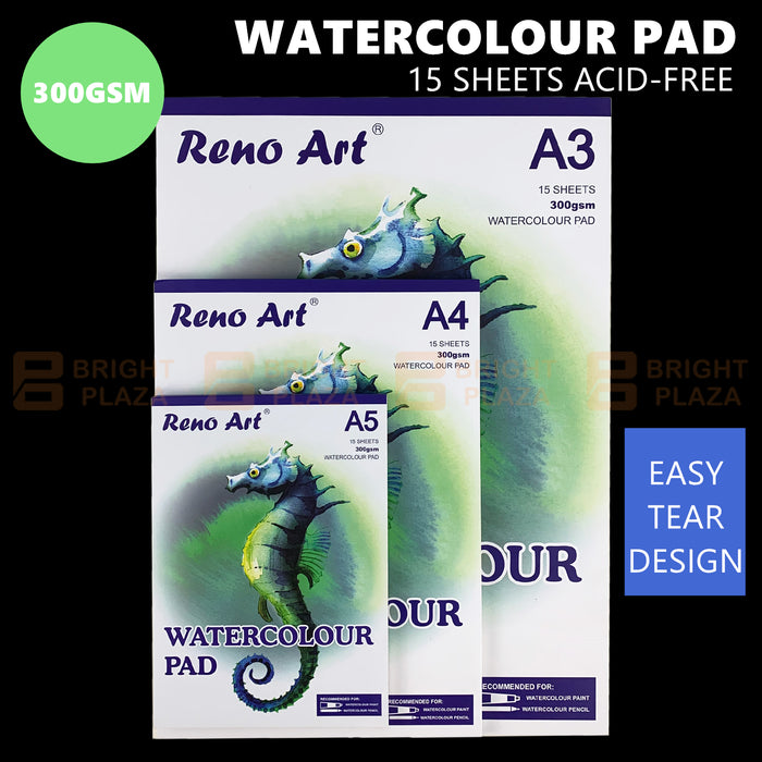 A3 A4 A5 Watercolour Pad Book Artist Painting Art Paper Sketchbook Sketch Draw 300gsm