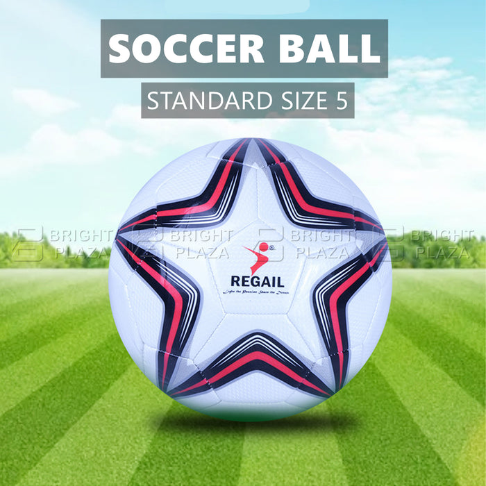 Classic Soccerball Standard Size 5 PVC Soccer Ball Round Football Outdoor Indoor