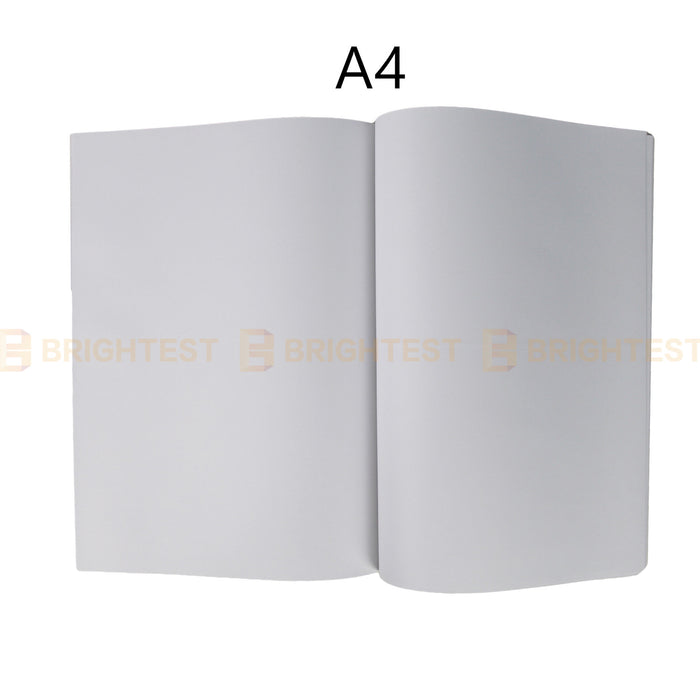 64 Pages Scrapbook DIY Blank Craft Paper Drawing Painting School Photo Book A4 A5