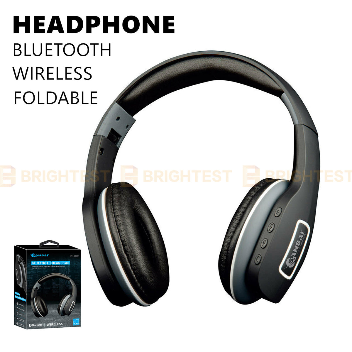 Wireless Bluetooth Headphones Earphones Foldable Headset Stereo Headph