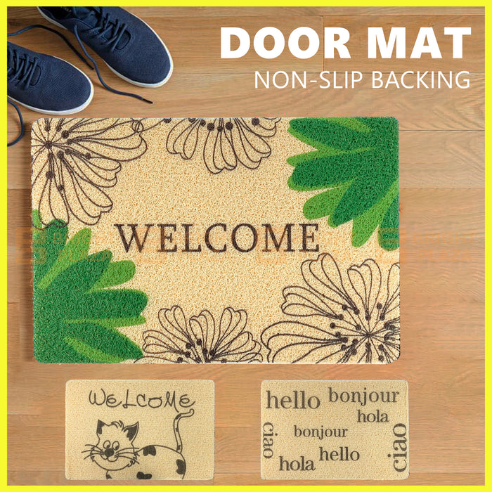 Door Mat Outdoor Doormat Floor Door Entrance Non-Slip Welcome Home Durable