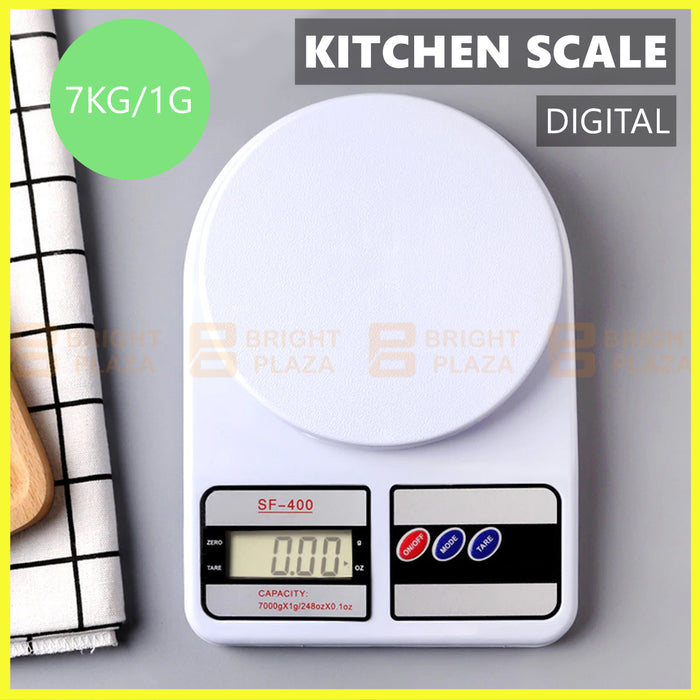 Electronic Digital Kitchen Scale Kitchen Food Weighing Weight Postal Scales 7KG