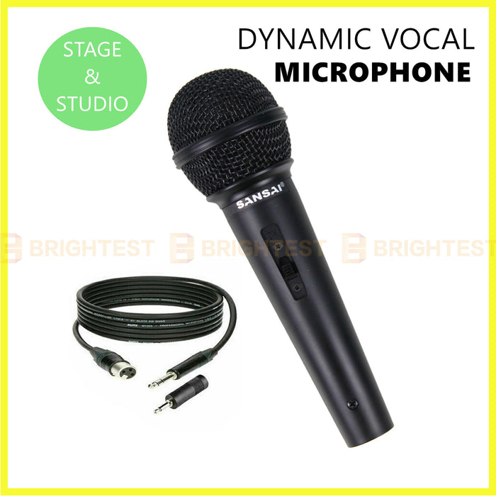 Dynamic Professional Vocal Microphone Corded Mic Handheld Karaoke Stage Studio