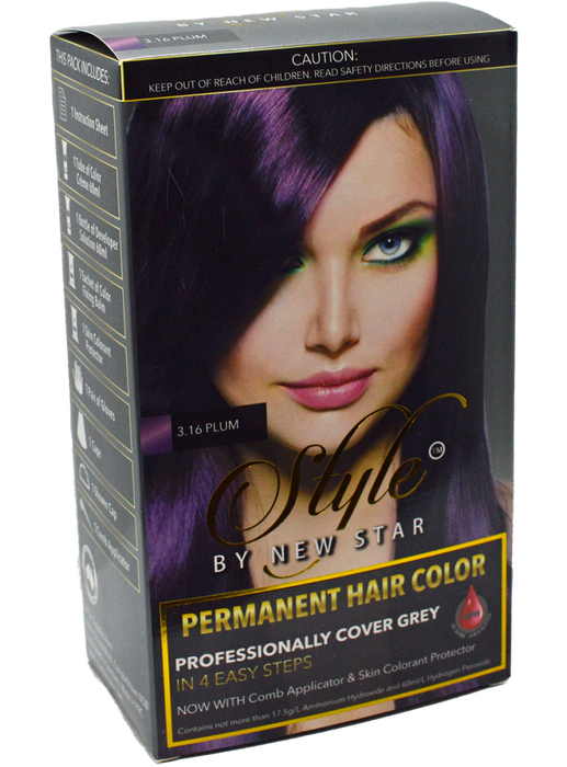 Style Permanent Hair Colour Color Hair Dye Women Men Black Brown