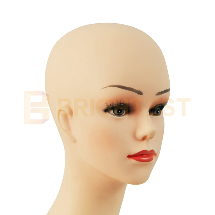 Mannequin Display Head Stand Female Makeup Model Hat Wig Hair Jewellery Dummy