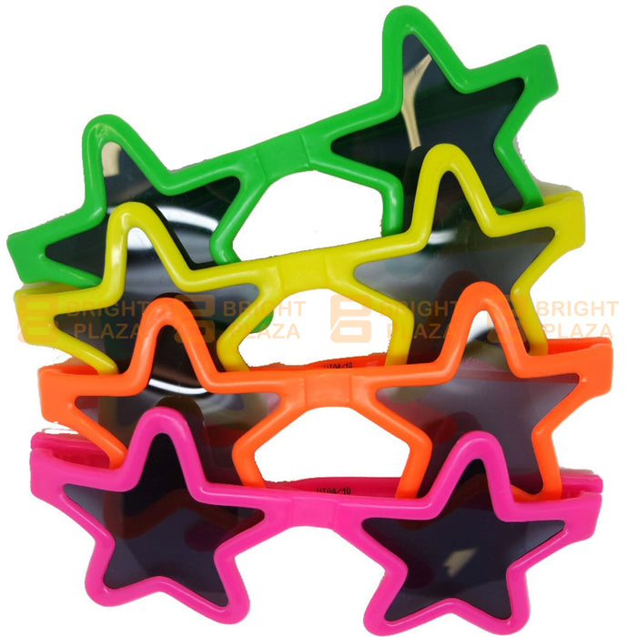 8pk Kids Star Shape Style Sunglasses Glasses Dress Up Costume Party Lo