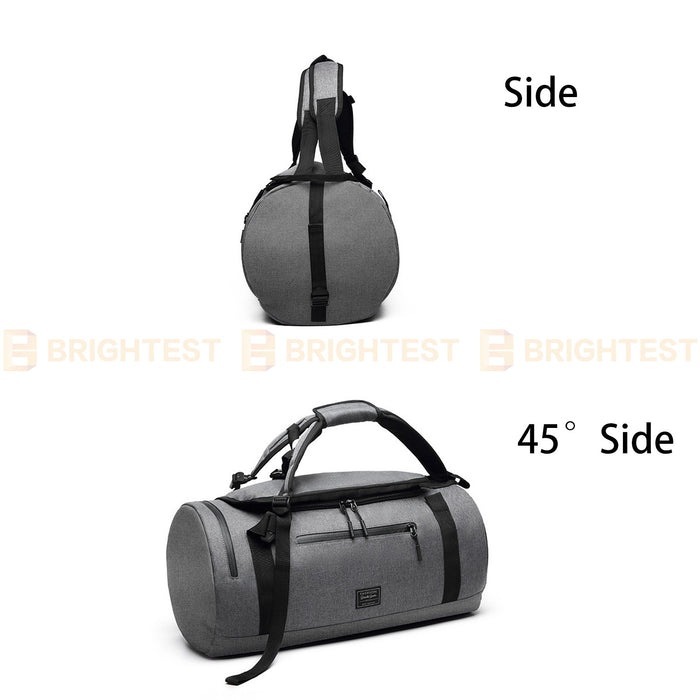 Duo Backpack Duffle Bag Sports Duffel Gym Overnight Travel Carry Luggage 2 in 1