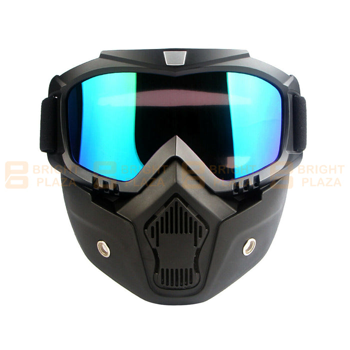 Motorbike Goggles Face Shield Motorcycle Bicycle Bike Glasses Skiing Snow Eyewear