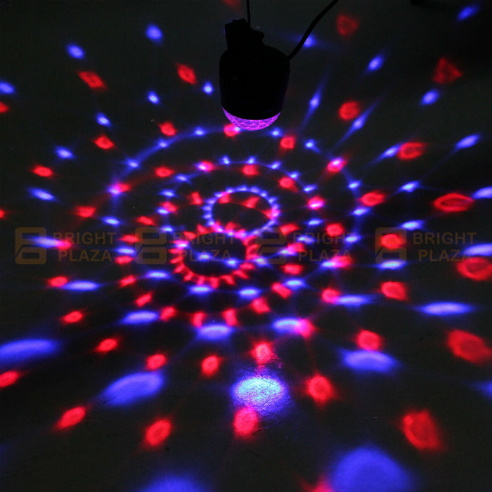 LED Disco Ball DJ Party Light Night Lamp Effect Strobe Remote Lampshade USB Stage