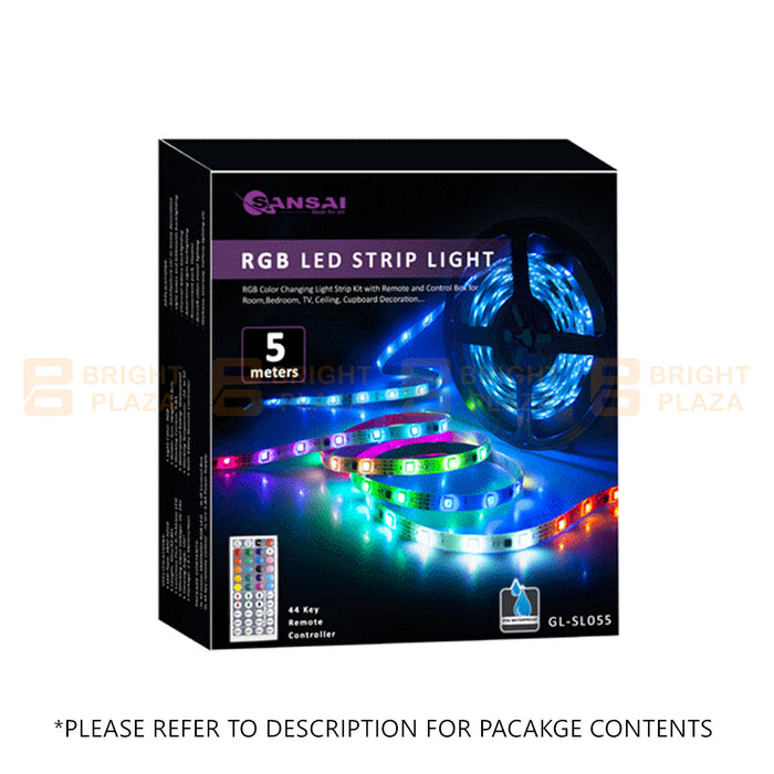 LED Strip Light Lights 5050 RGB TV PC Backlight Waterproof IP65 Controller USB Lamp