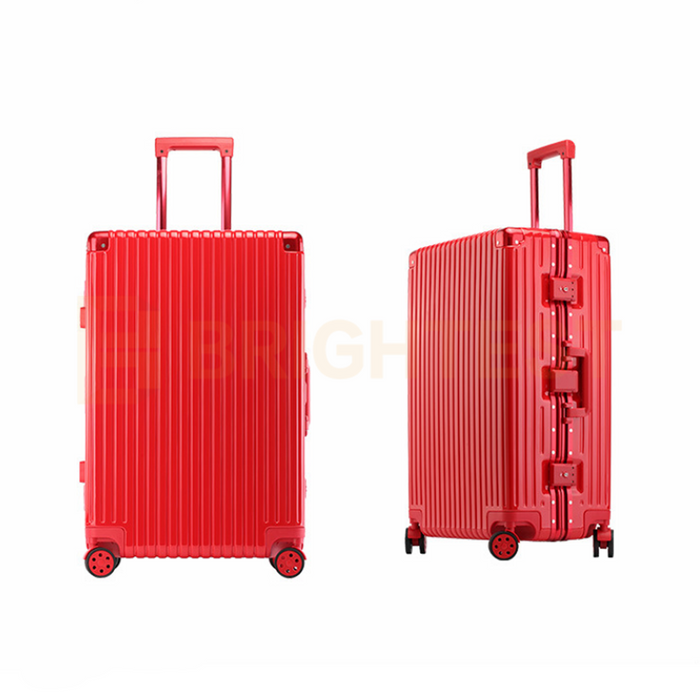 Aluminium Frame Hardcase Suitcase Medium 26” Travel Bag Luggage Trolley Light