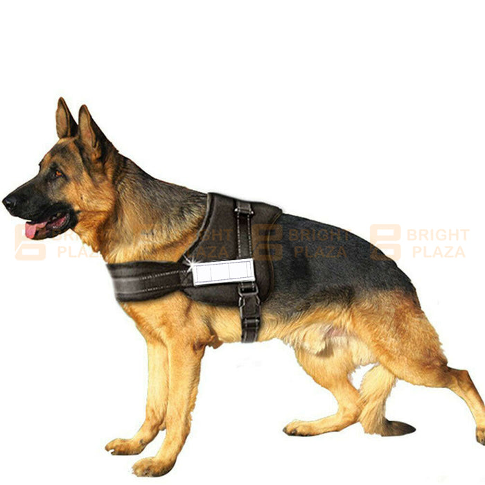 Reflective Adjustable Pet Puppy Dog Harness Support Padded Heavy Duty No Pull