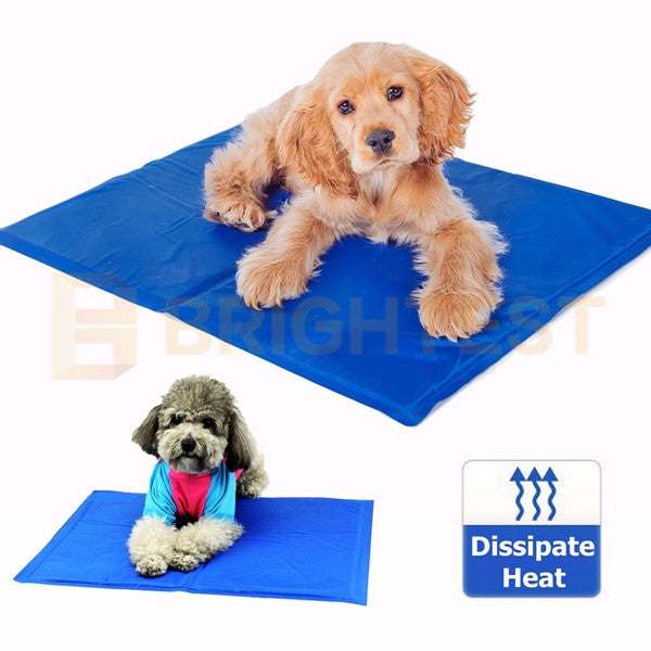Pet Cooling Mat Dog Bed Cat Cool Beds Puppy Non-Toxic Summer Pad