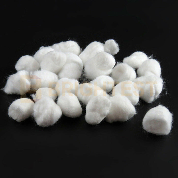500/1000pcs Pure White Cotton Balls First Aid Makeup Cosmetic Remover Gentle